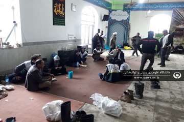 تصاویر تیم های اعزامی به روستاهای سیل زده آق قلا و گمیشان در استان گلستان